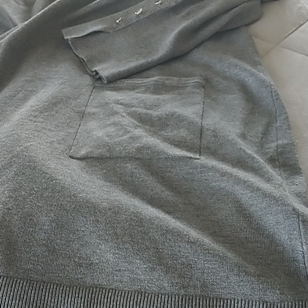 Avenue Grey Open Cardigan Sweater Coat Plus Size 28/28 - Picture 9 of 9